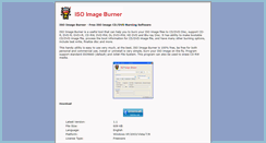 Desktop Screenshot of isoimageburner.com